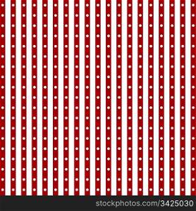 Seamless pattern of dots and stripes background