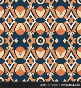 Seamless pattern retro vintage style 90 boho batik pattern tribal ethnic seamless.