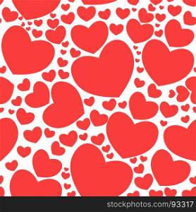 Seamless pattern with hearts. seamless pattern with nice hearts on background.