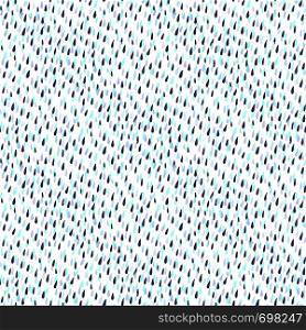 Seamless pattern with rain drops. Vector for print, fabric, textile, wrapping