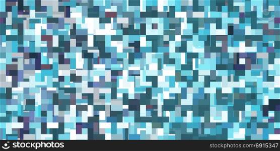 Seamless Pixel Background with Colorful and Creative Concept. Seamless Pixel Background