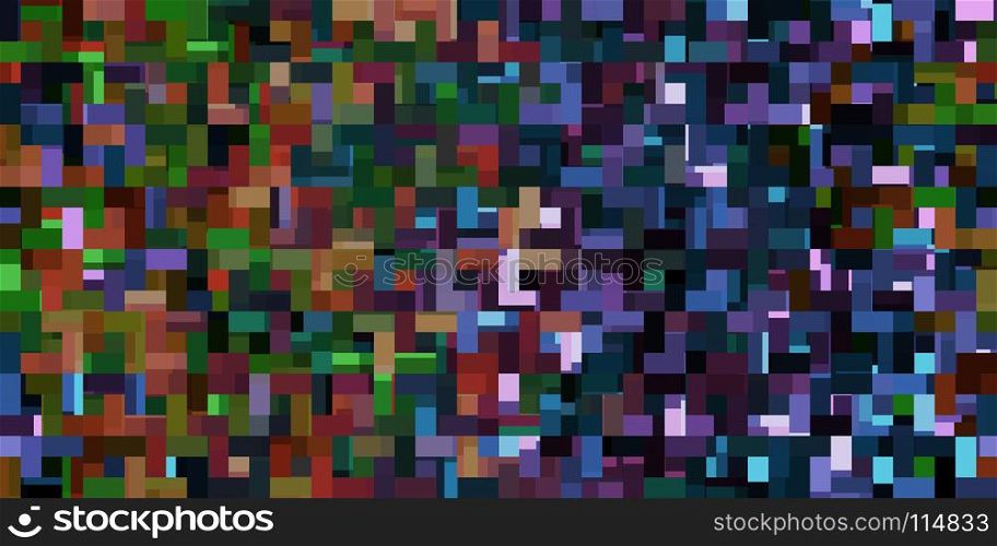 Seamless Pixel Pattern Background as an Artistic Concept. Seamless Pixel Pattern