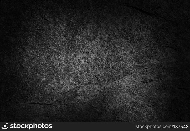 Seamless rock black texture background closeup
