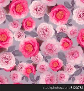 seamless rose pattern . Endless texture for your design.. seamless rose pattern