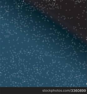 Seamless stars background, vector illustration