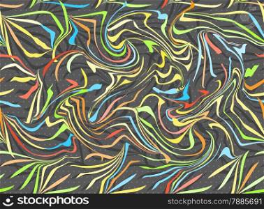 Seamless stylish geometric background. Modern abstract pattern. Flat textured design.Textured ornament with colorful paint splashes.