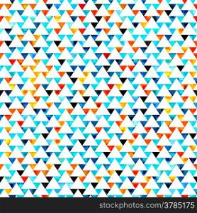 Seamless triangular background with watercolor texture Modern backdrop for web and mobile.