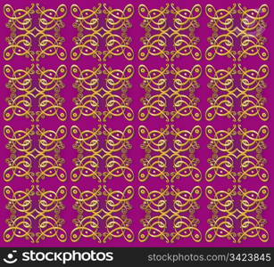 Seamless vintage oriental background decorative design for wallpaper, paper, textile