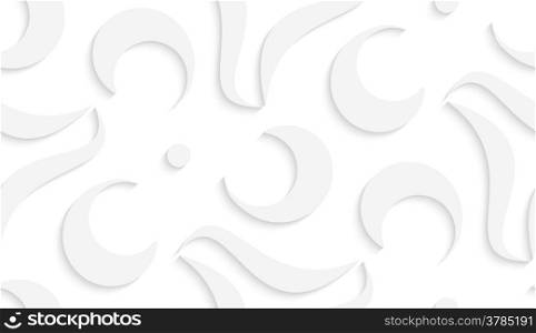 Seamless white background with cut out of paper effect &#xA;&#xA;&#xA;