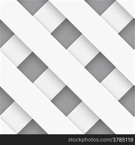 Seamless white fence background with realistic shadows on gray&#xA;&#xA;&#xA;