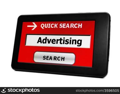 Search for advertising