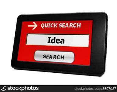 Search for idea online