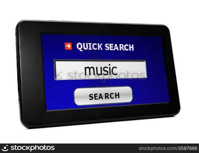 Search for music