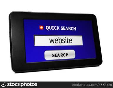 Search for website