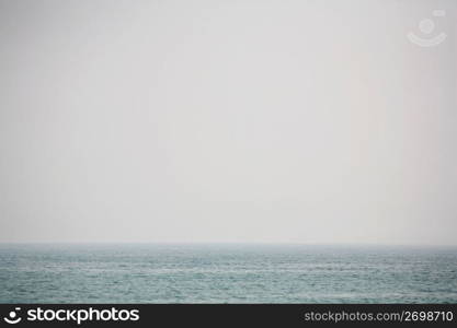 Seascape against sky