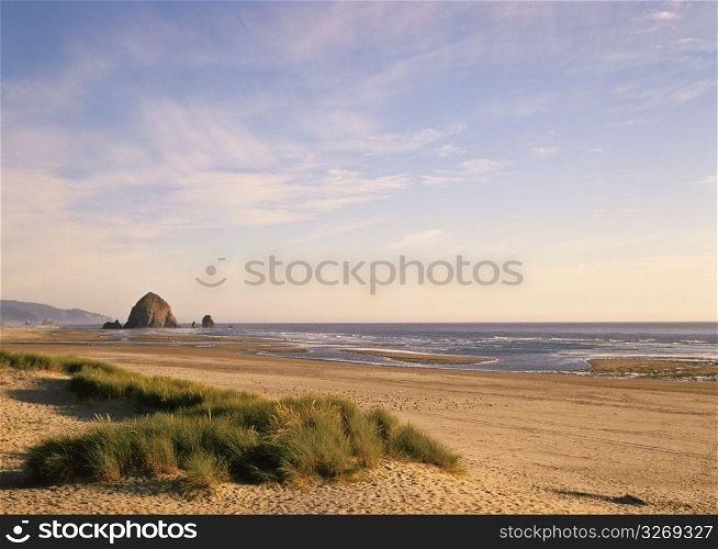 Seascape from beach