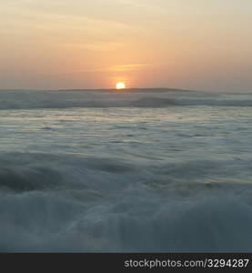 Seascape off the coastline of Costa Rica