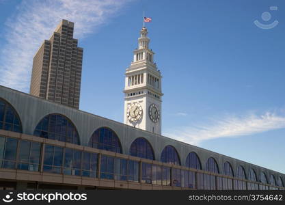 Seaside of the Marketplace Port Buidling San Francisco