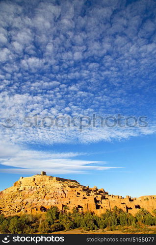 season africa in morocco the old contruction and the historical village