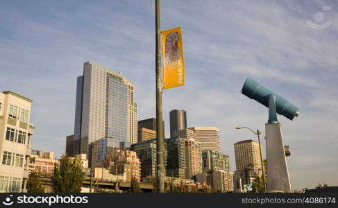 Seattle Skyline from the pier