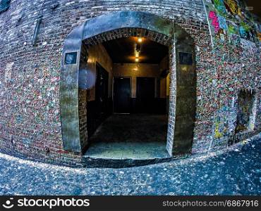 seattle washington gum wall alley