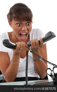 secretary overwhelmed by phone calls