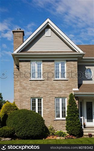 Section of a house