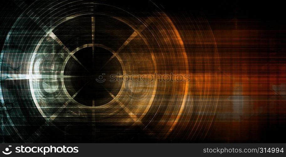 Security Abstract as a Concept Background Art. Security Abstract