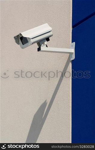 Security camera providing surveillance.