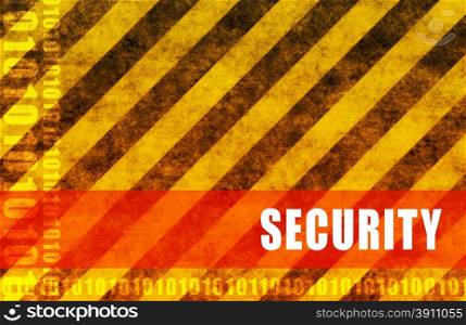 Security. Security Abstract Background Warning Red as Alert
