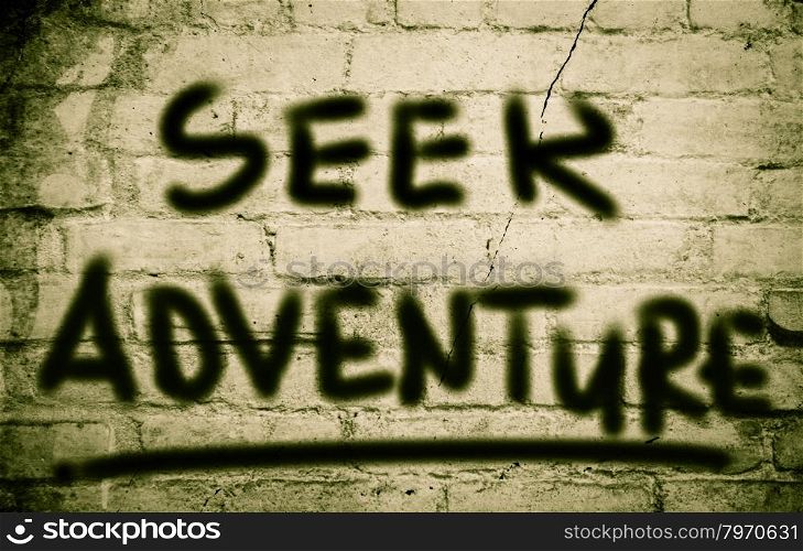 Seek Adventure Concept
