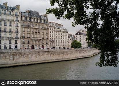 Seine riverbank in Pairs France