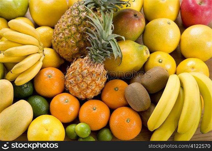 Selectionof fruits