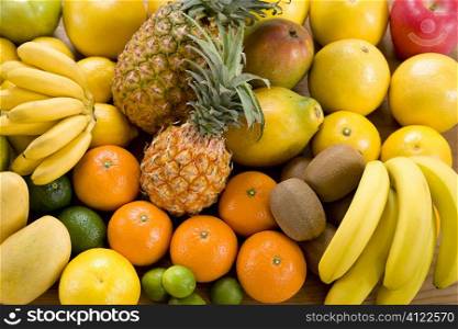 Selectionof fruits
