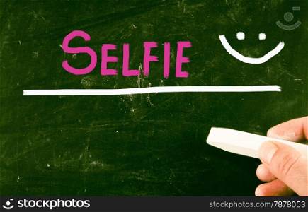 selfie concept