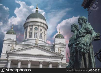 Senate Square - the area in the center of Helsinki in Kruununhaka district, "visiting card" of the city.