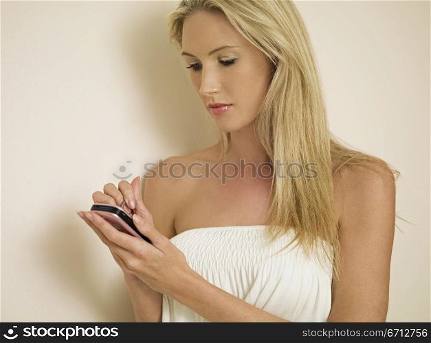 sending message on mobile phone