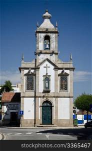 Senhora da GraAa chapel, one of the prime highlights of the town of Ovar, Portugal