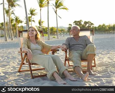 Senior Couple on Beach