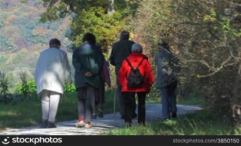 Senioren wandern