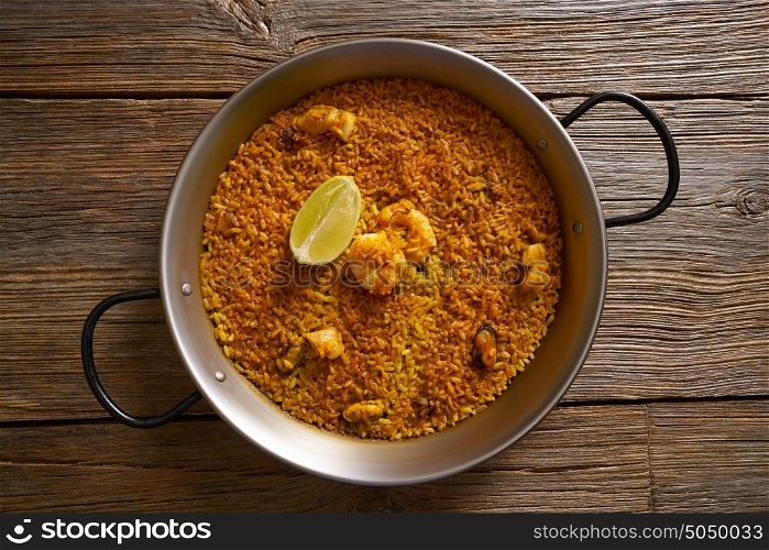 Senyoret rice Paella recipe for two from Valencia Spain