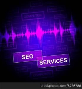 Seo Services Representing Help Desk And Mend