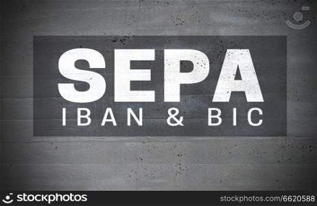 Sepa on concrete wall concept background.. Sepa on concrete wall concept background