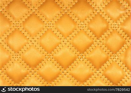 Sepia picture of genuine leather upholstery