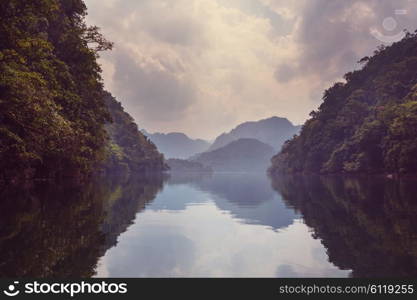 Serenity BaBe Lake in Vietnam