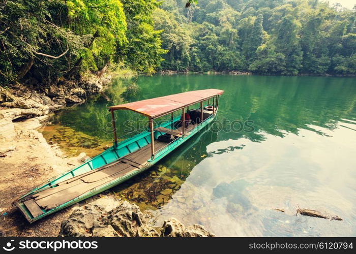 Serenity BaBe Lake in Vietnam