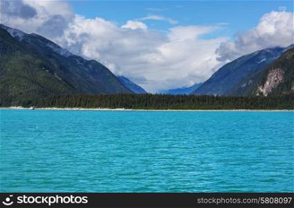 Serenity lake in Canada.