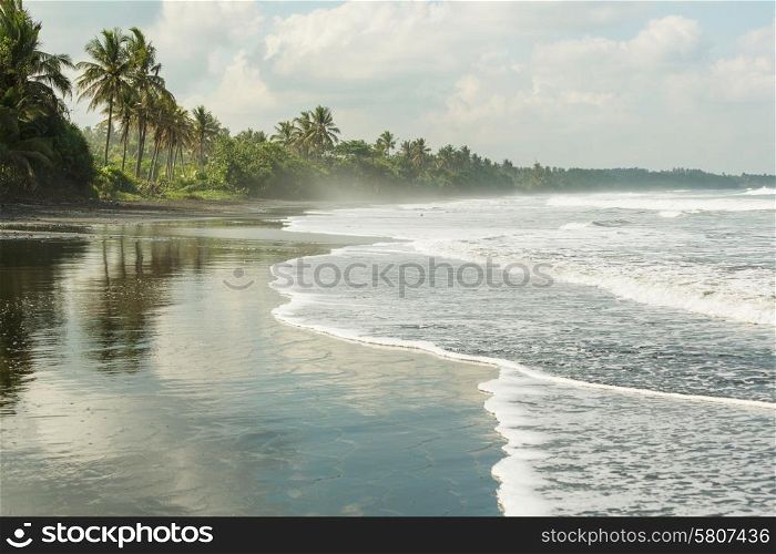 Serenity tropical beach,instagram filter