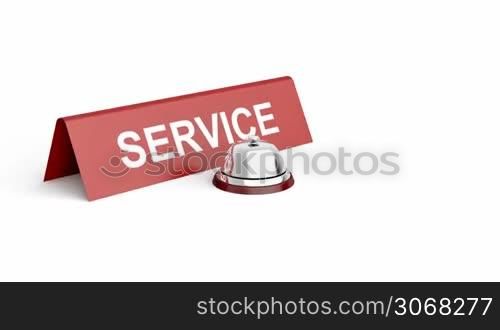 Service bell and service sign