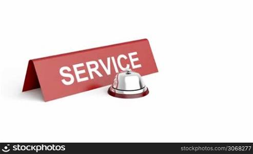 Service bell and service sign